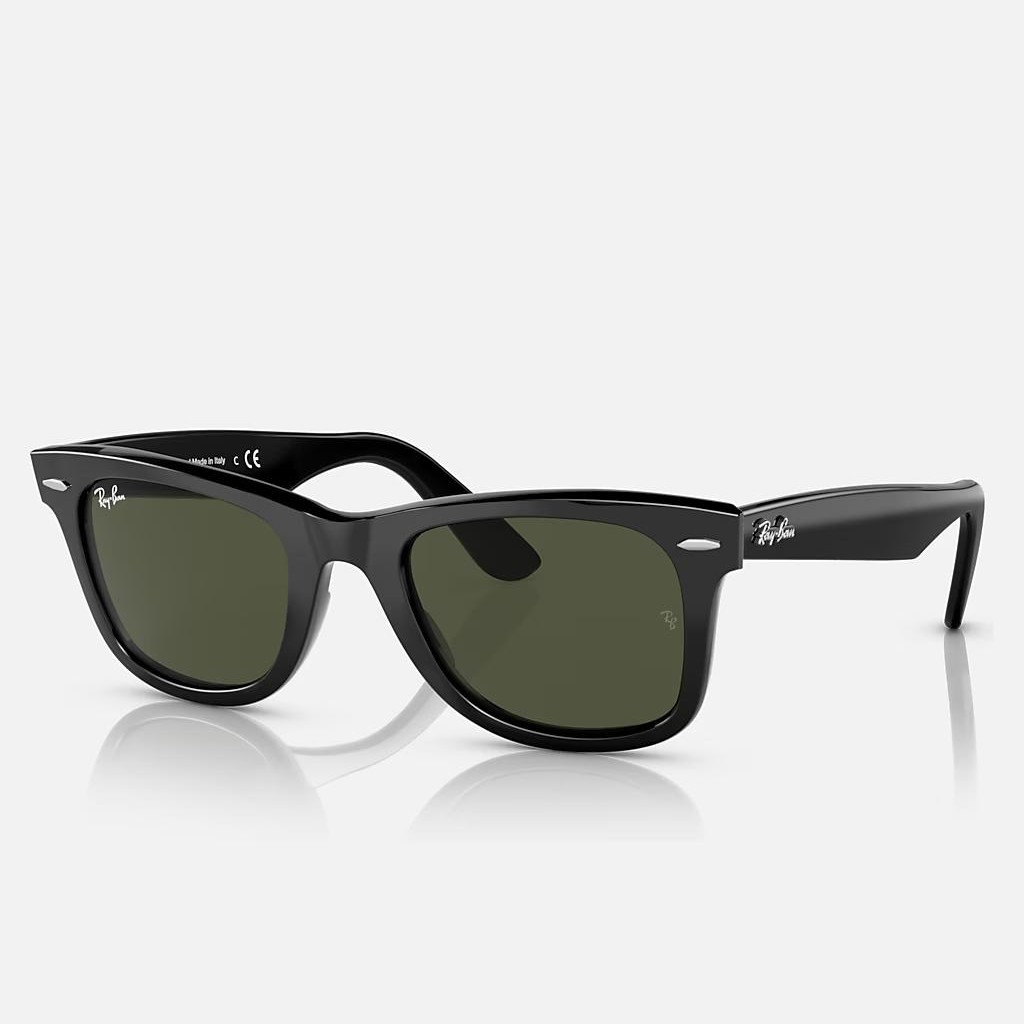 Kính Ray-Ban Original Wayfarer Bio-Acetate Đen Xanh Lá