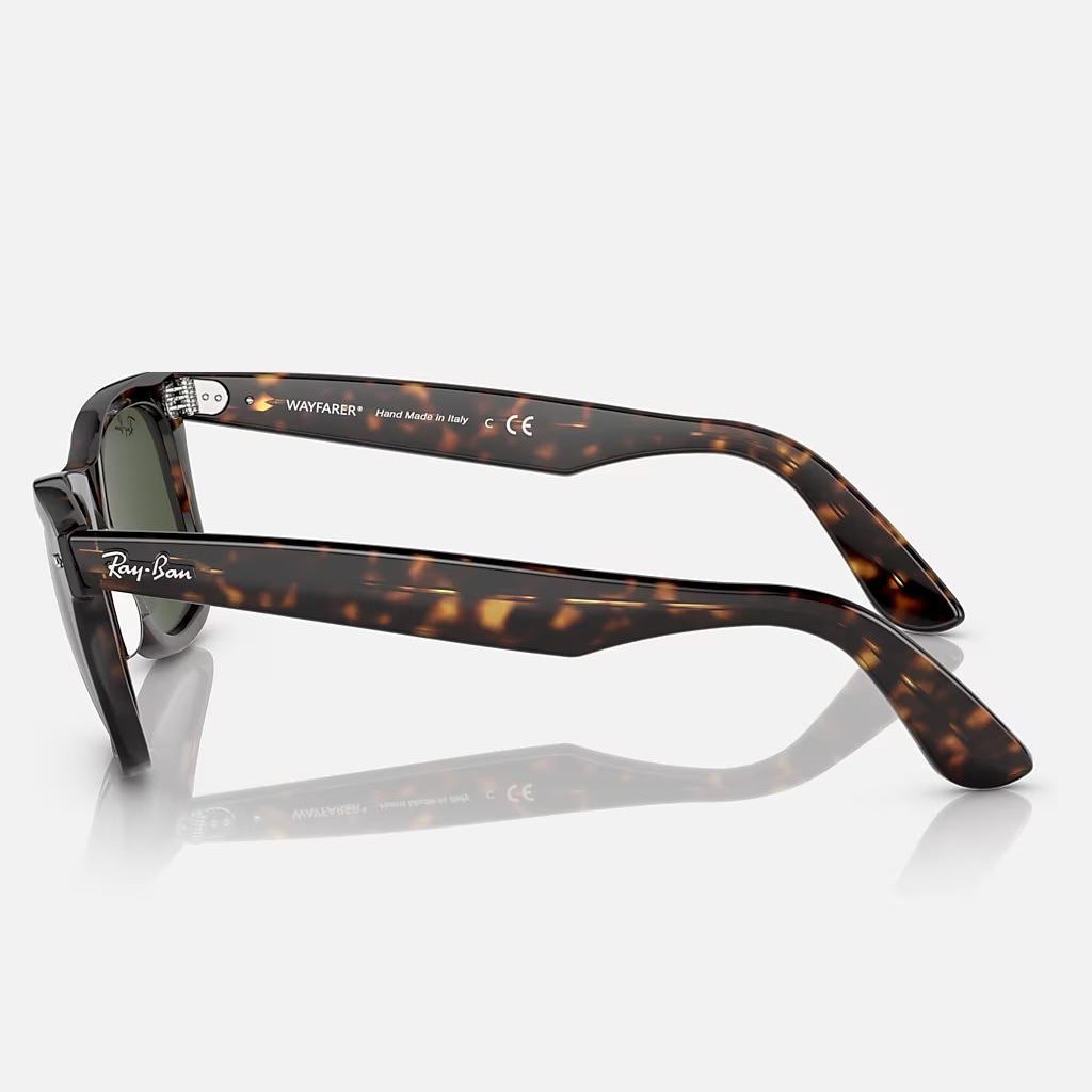 Kính Ray-Ban Original Wayfarer Bio-Acetate Nâu Xanh Lá