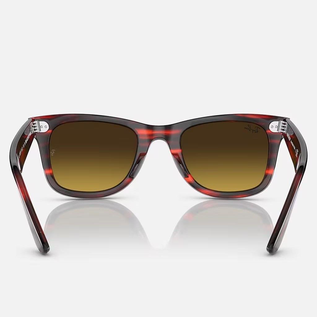 Kính Ray-Ban Original Wayfarer Bio-Acetate Đỏ Nâu