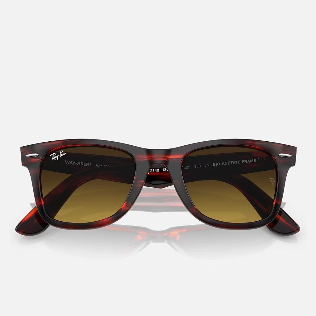 Kính Ray-Ban Original Wayfarer Bio-Acetate Đỏ Nâu