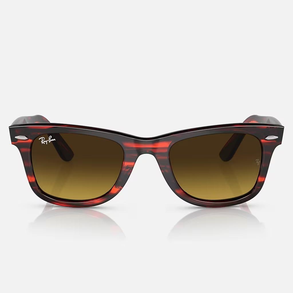 Kính Ray-Ban Original Wayfarer Bio-Acetate Đỏ Nâu