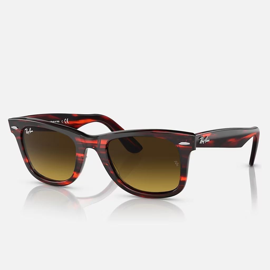 Kính Ray-Ban Original Wayfarer Bio-Acetate Đỏ Nâu