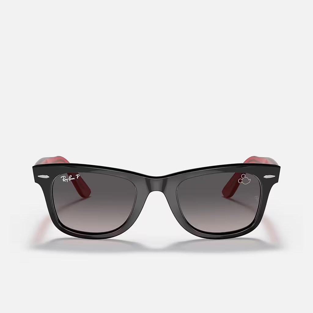 Kính Ray-Ban Rb2140 Wayfarer Mickey J22 Đỏ Xám