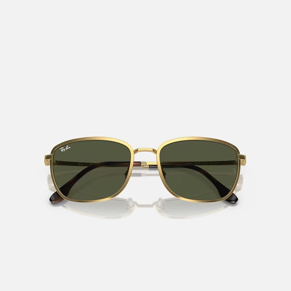 Kính Ray-Ban Rb3705 Vàng Xanh Lá