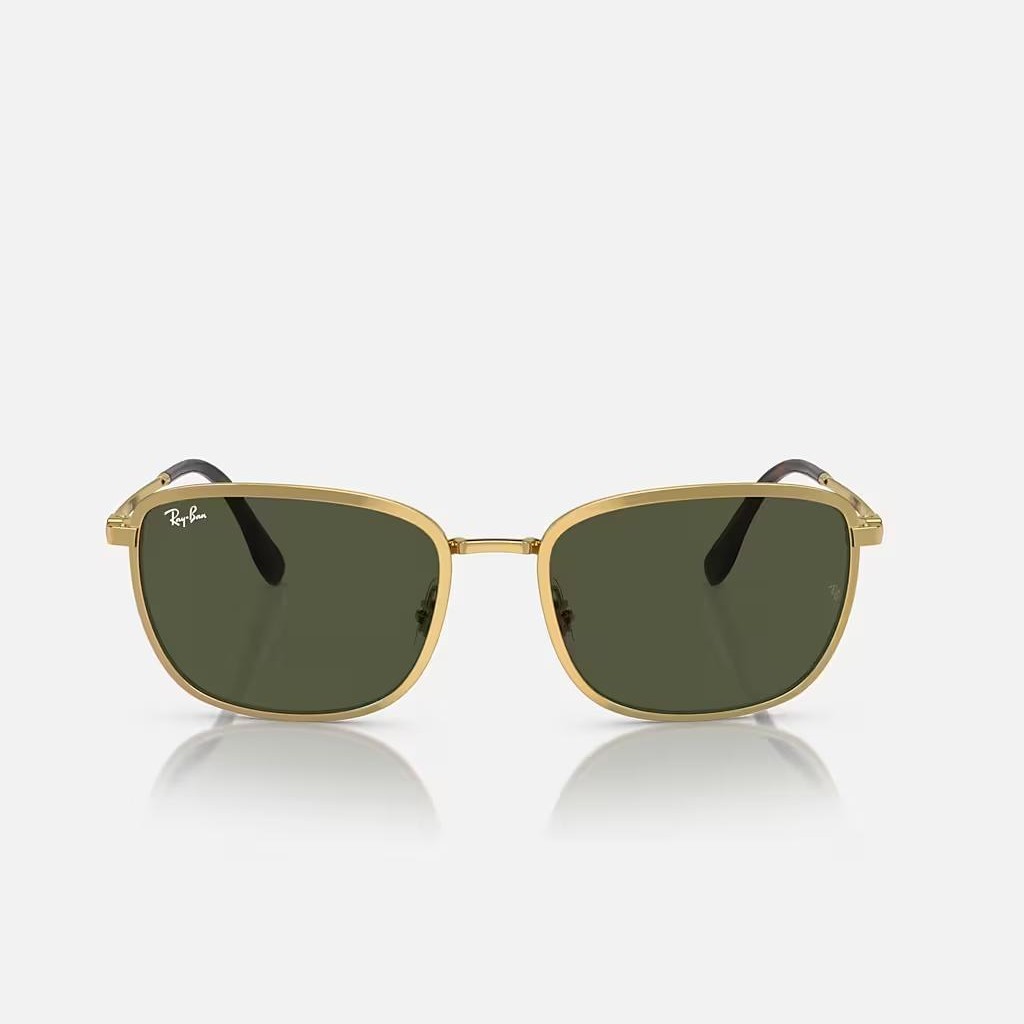 Kính Ray-Ban Rb3705 Vàng Xanh Lá