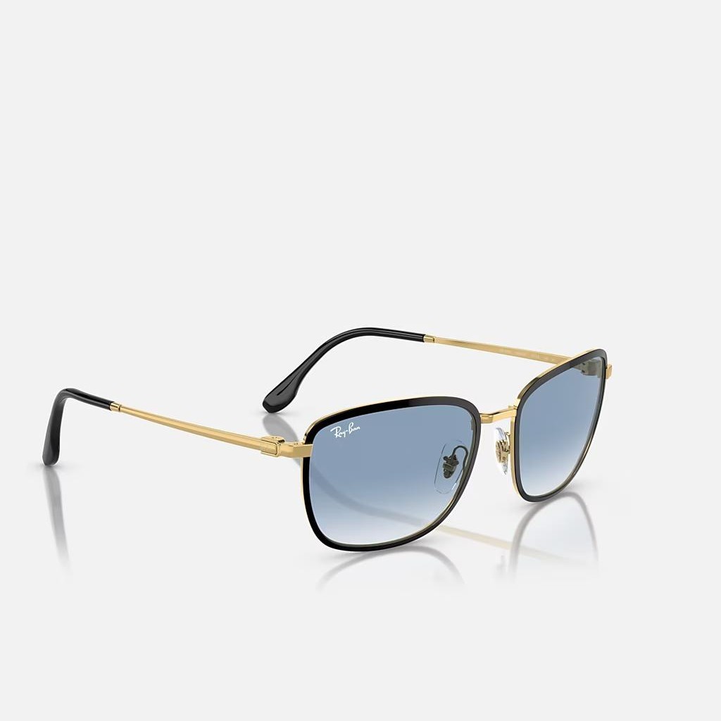 Kính Ray-Ban Rb3705 Đen Xanh Dương