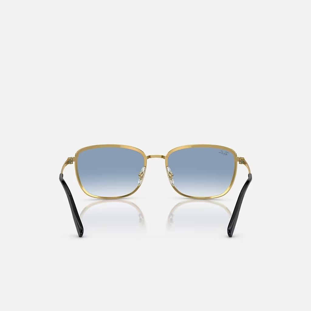 Kính Ray-Ban Rb3705 Đen Xanh Dương