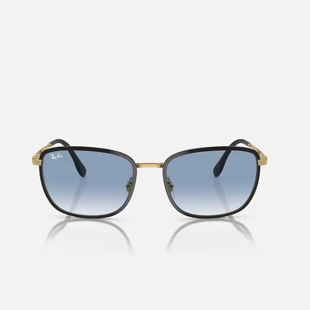 Kính Ray-Ban Rb3705 Đen Xanh Dương