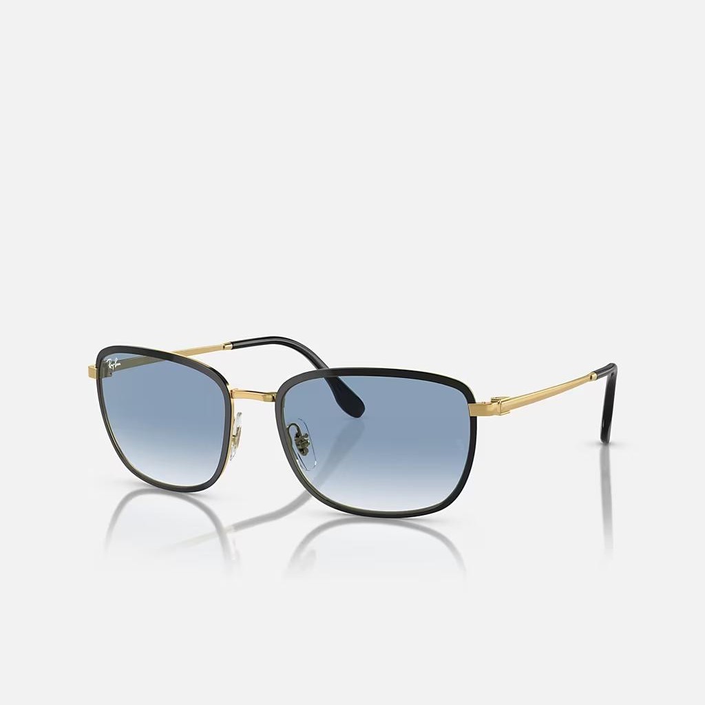 Kính Ray-Ban Rb3705 Đen Xanh Dương