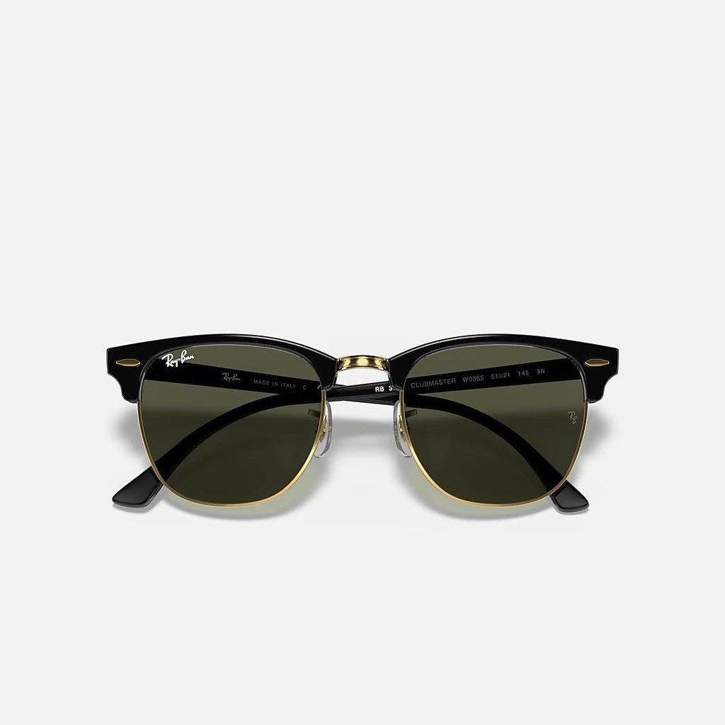 Kính Ray-Ban Aviator Classic Đen Vàng Xanh Lá