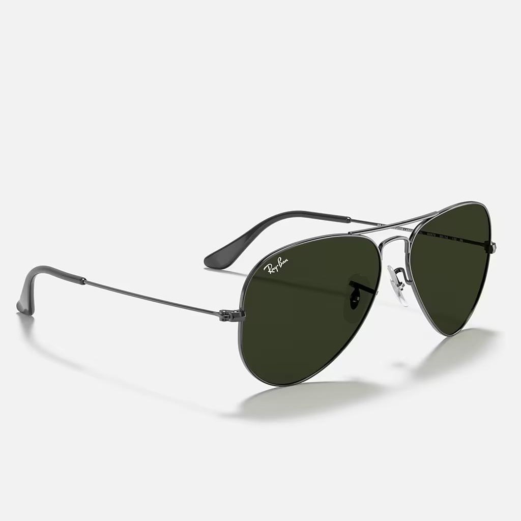 Kính Ray-Ban Aviator Classic Xám Xanh Lá