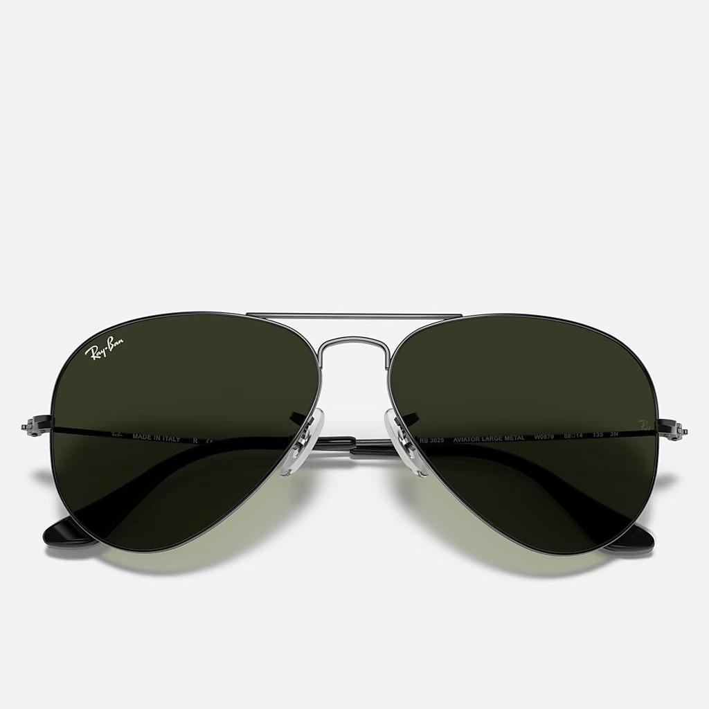 Kính Ray-Ban Aviator Classic Xám Xanh Lá