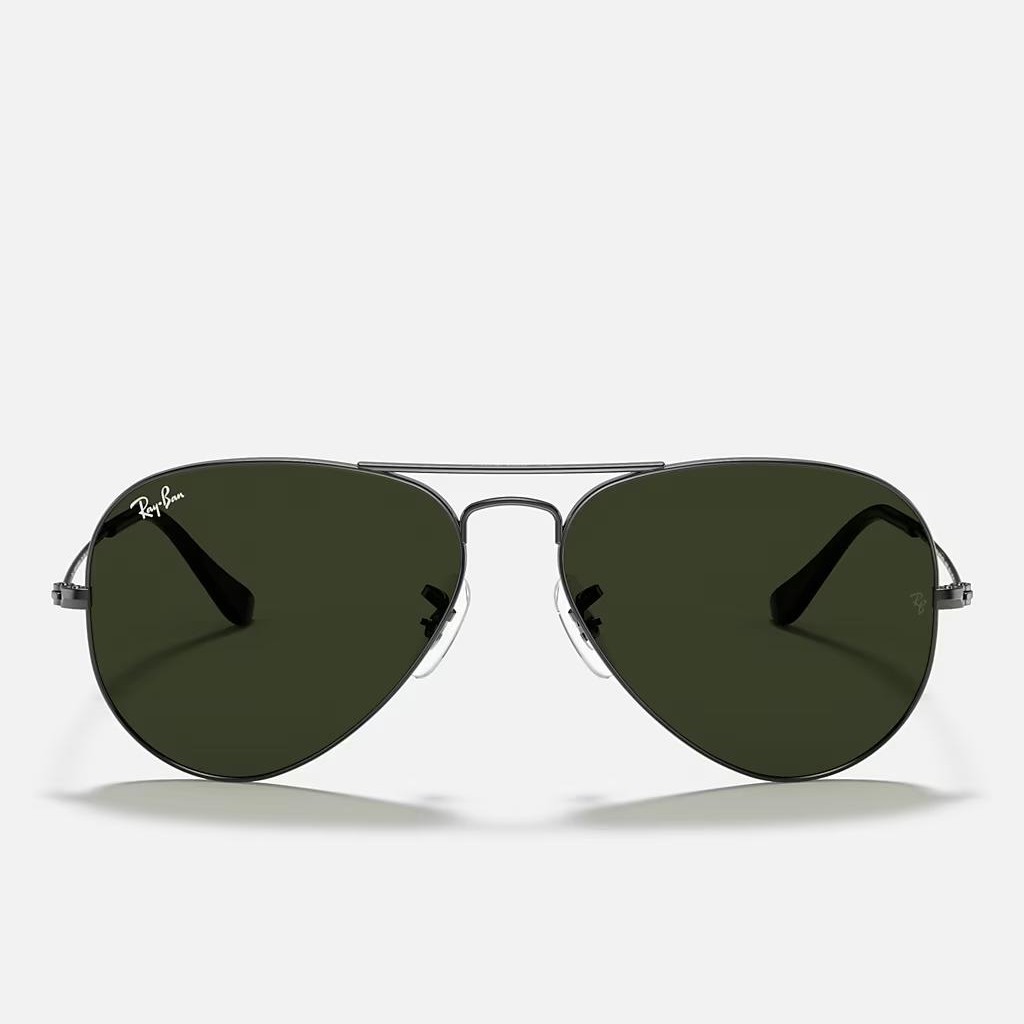 Kính Ray-Ban Aviator Classic Xám Xanh Lá