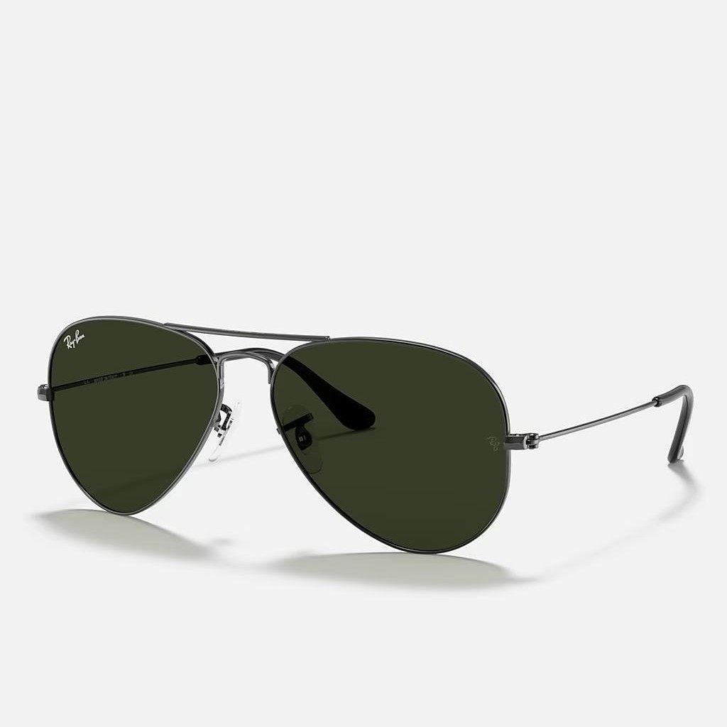 Kính Ray-Ban Aviator Classic Xám Xanh Lá