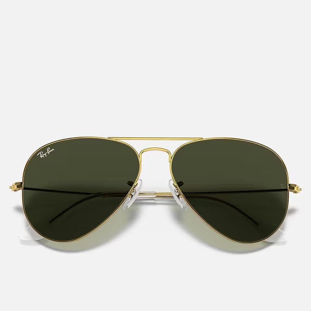 Kính Ray-Ban Aviator Classic Vàng Xanh Lá