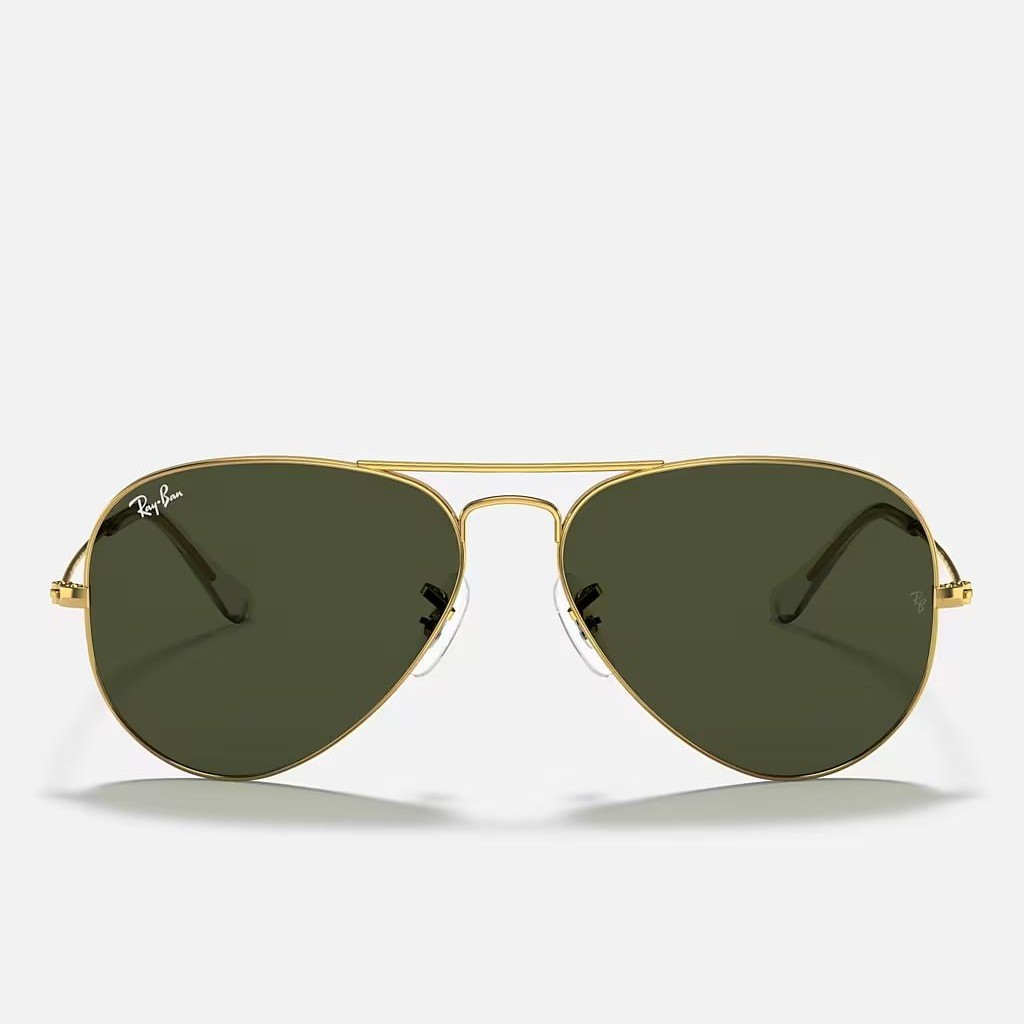 Kính Ray-Ban Aviator Classic Vàng Xanh Lá