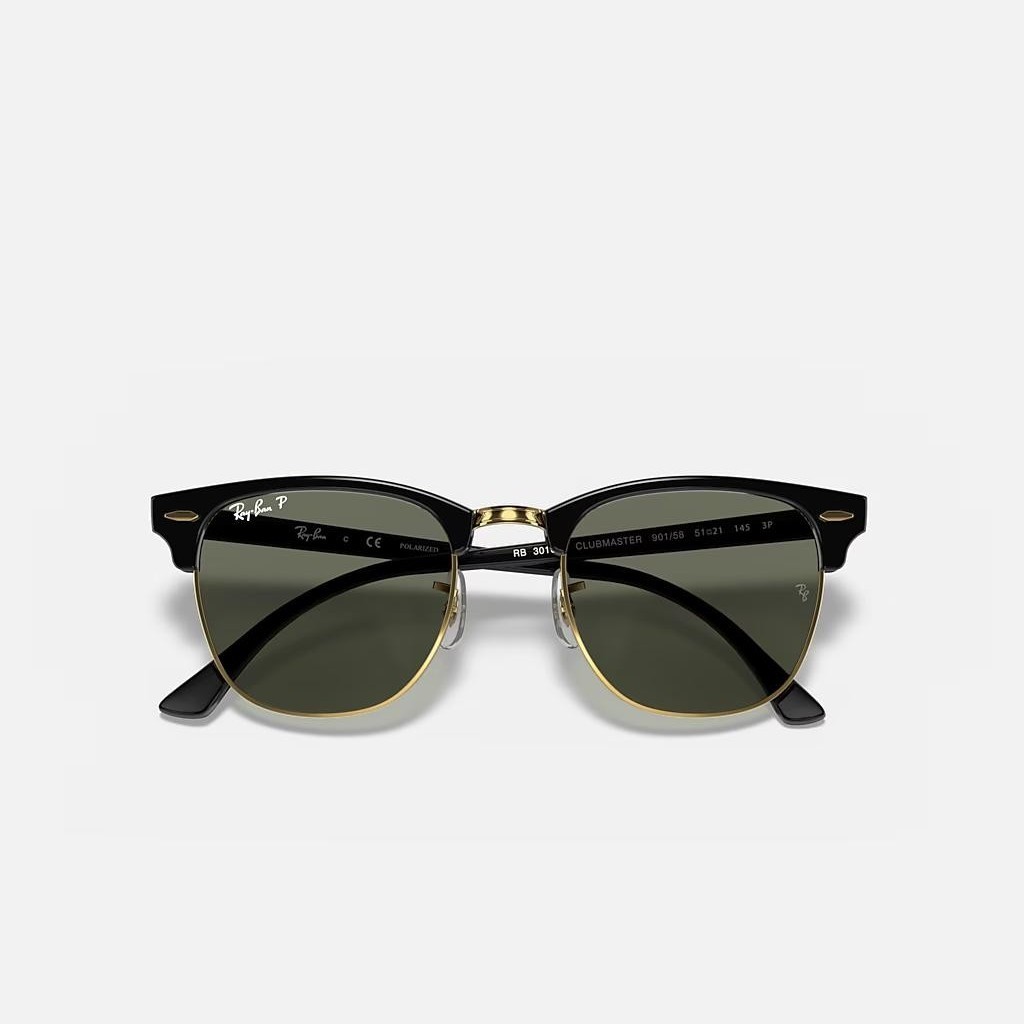 Kính Ray-Ban Aviator Classic Đen Xanh Lá