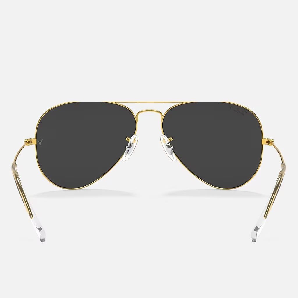 Kính Ray-Ban Aviator Classic Vàng Đen