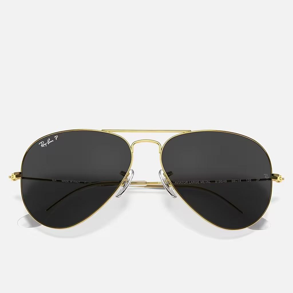 Kính Ray-Ban Aviator Classic Vàng Đen