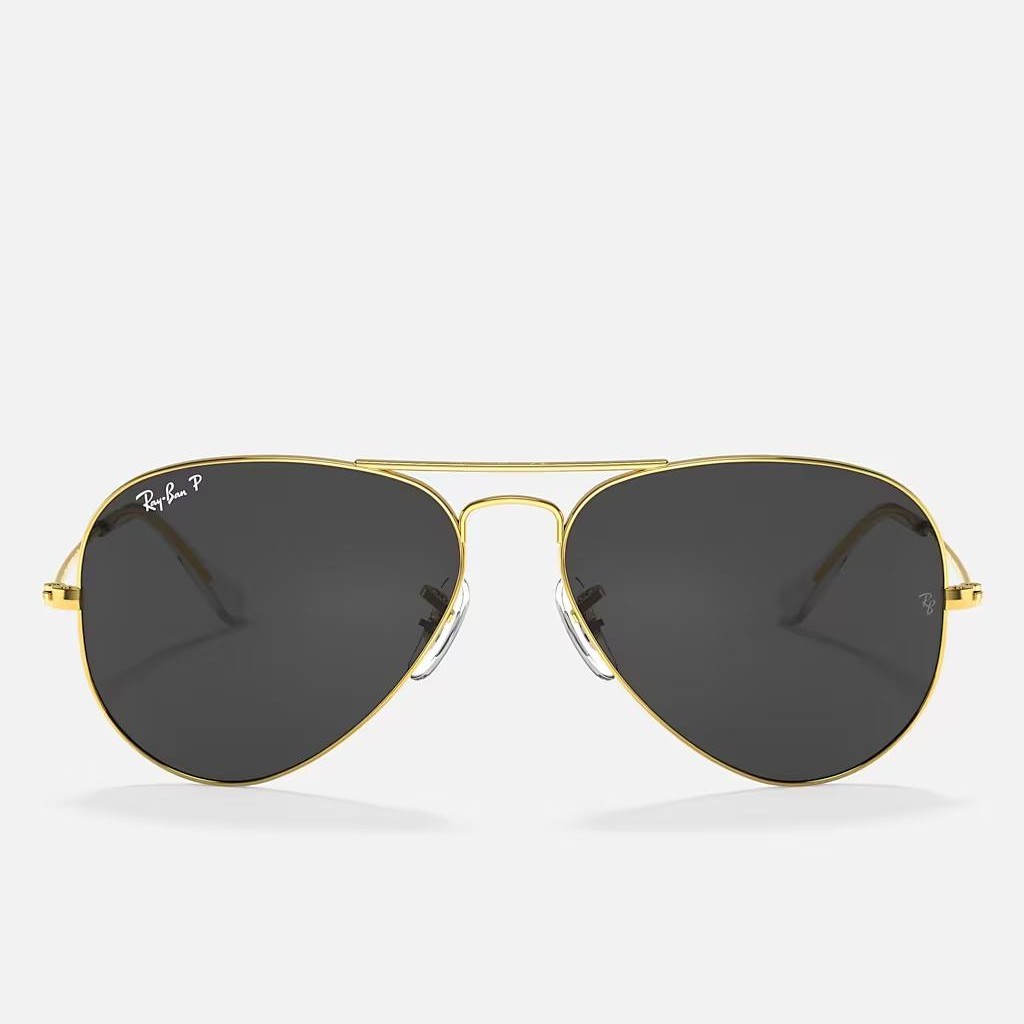 Kính Ray-Ban Aviator Classic Vàng Đen