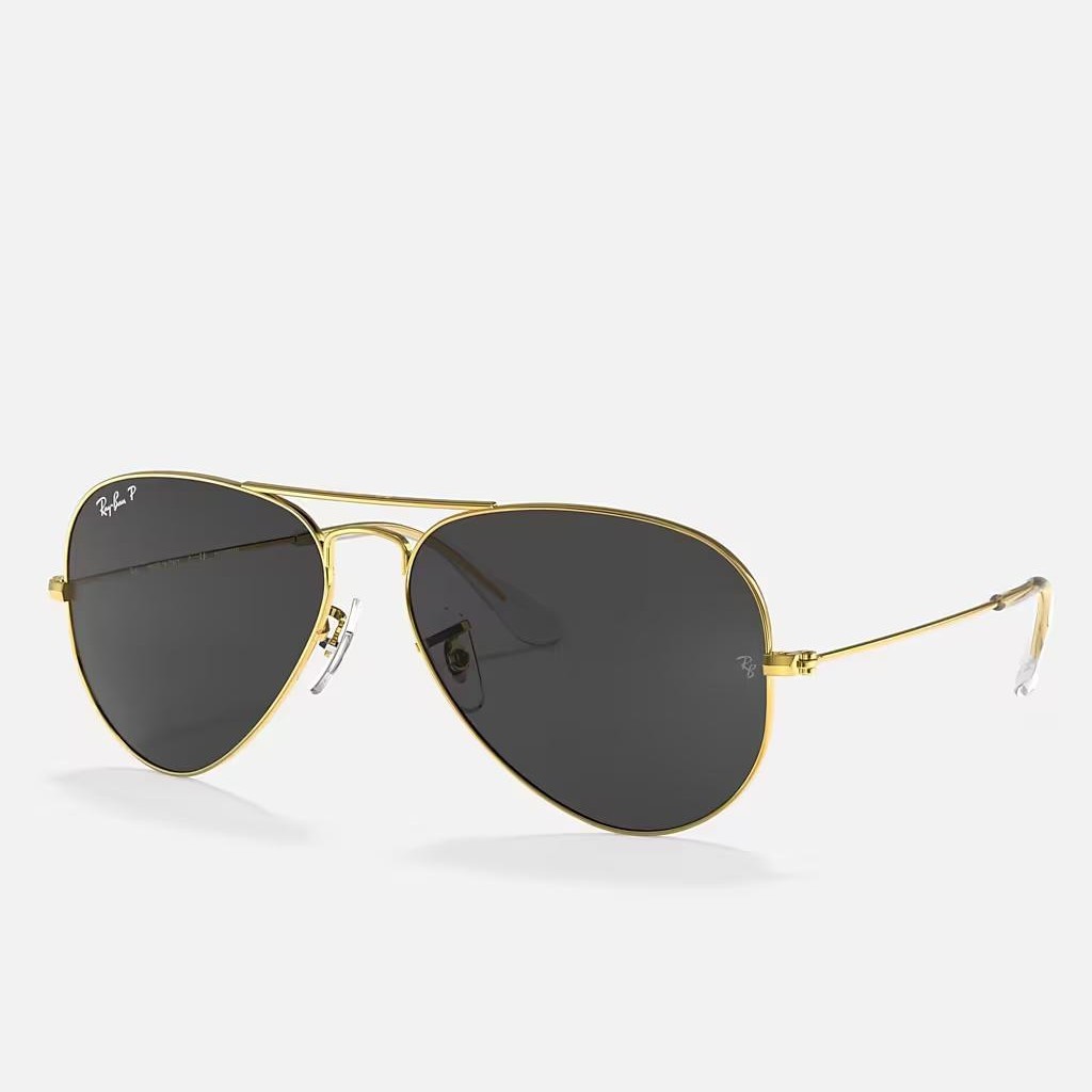 Kính Ray-Ban Aviator Classic Vàng Đen