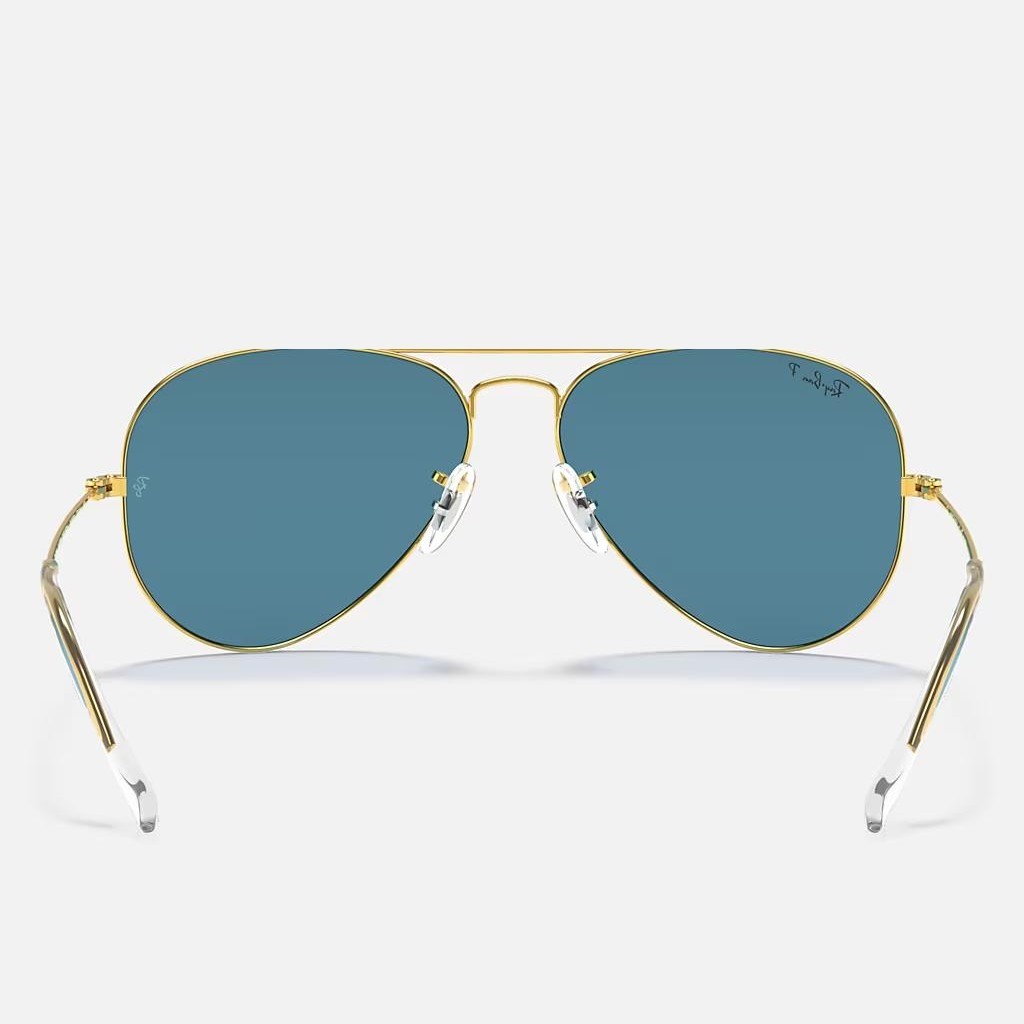 Kính Ray-Ban Aviator Classic Vàng Xanh Dương