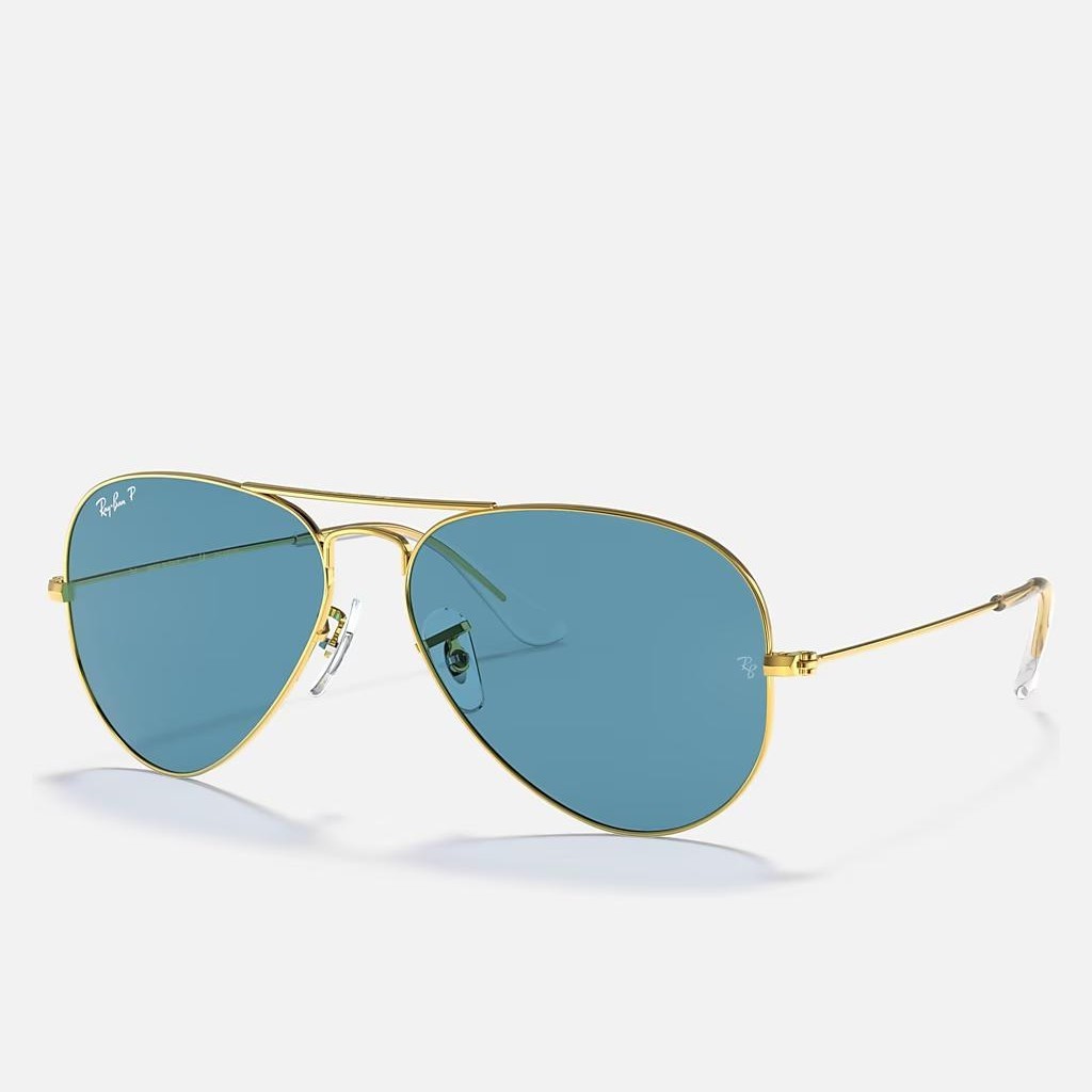 Kính Ray-Ban Aviator Classic Vàng Xanh Dương