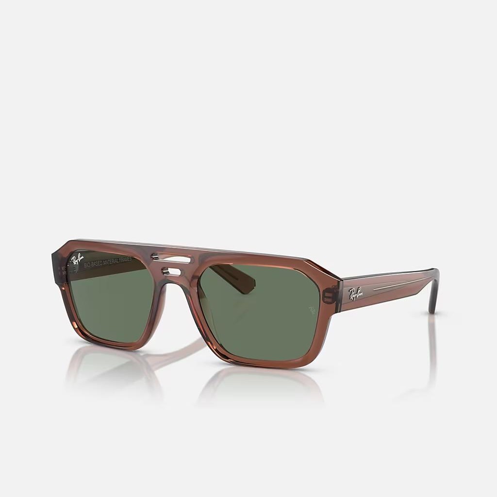 Kính Ray-Ban Corrigan Bio-Based Nâu Xanh Lá