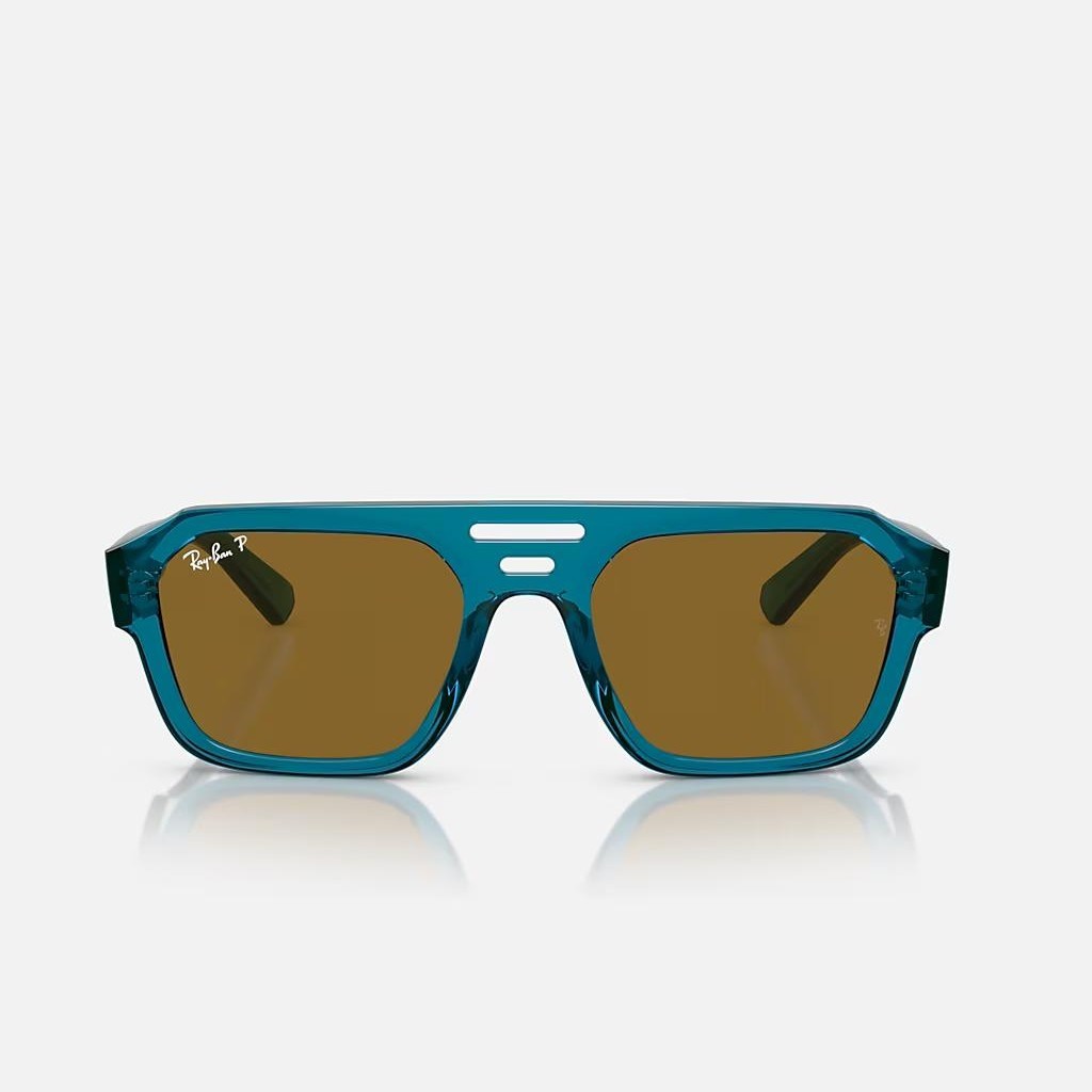 Kính Ray-Ban Corrigan Bio-Based Xanh Dương Nâu