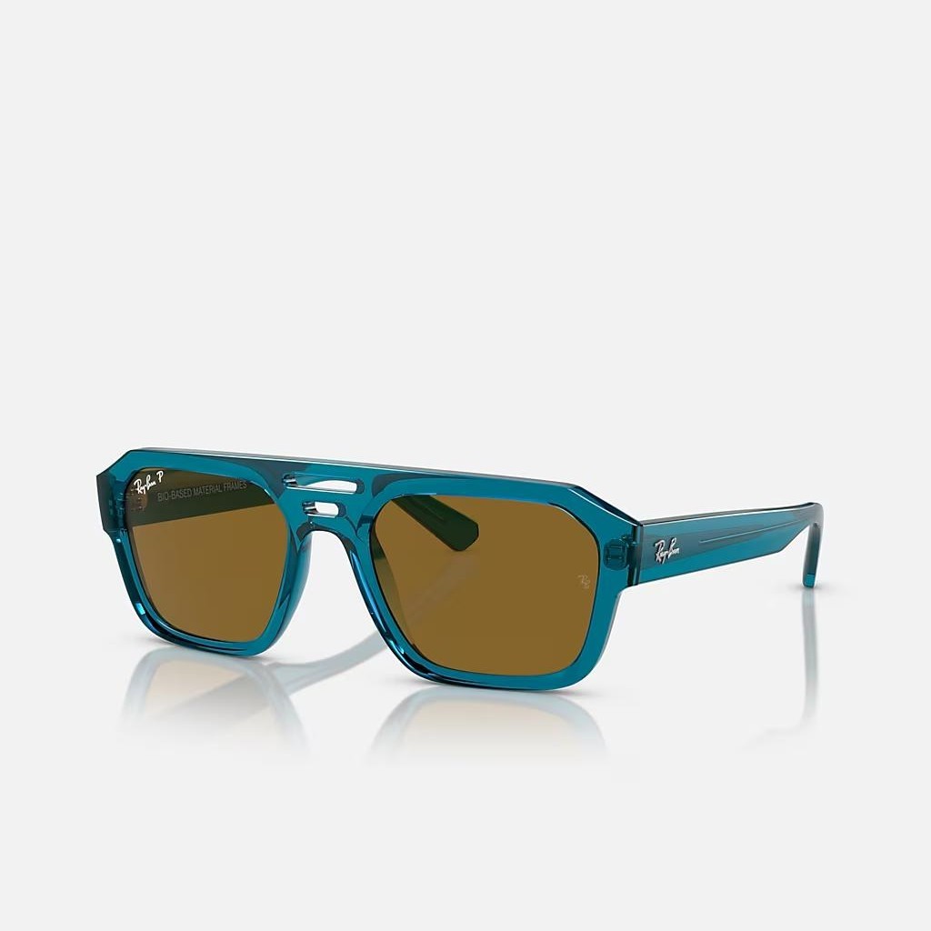 Kính Ray-Ban Corrigan Bio-Based Xanh Dương Nâu