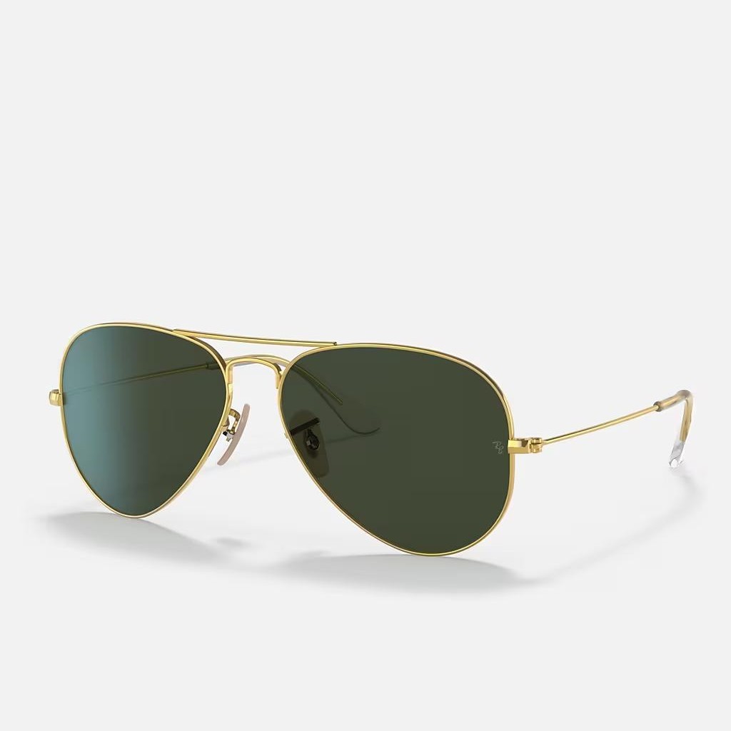 Kính Ray-Ban Aviator | Aviation Collection Vàng Xanh Lá