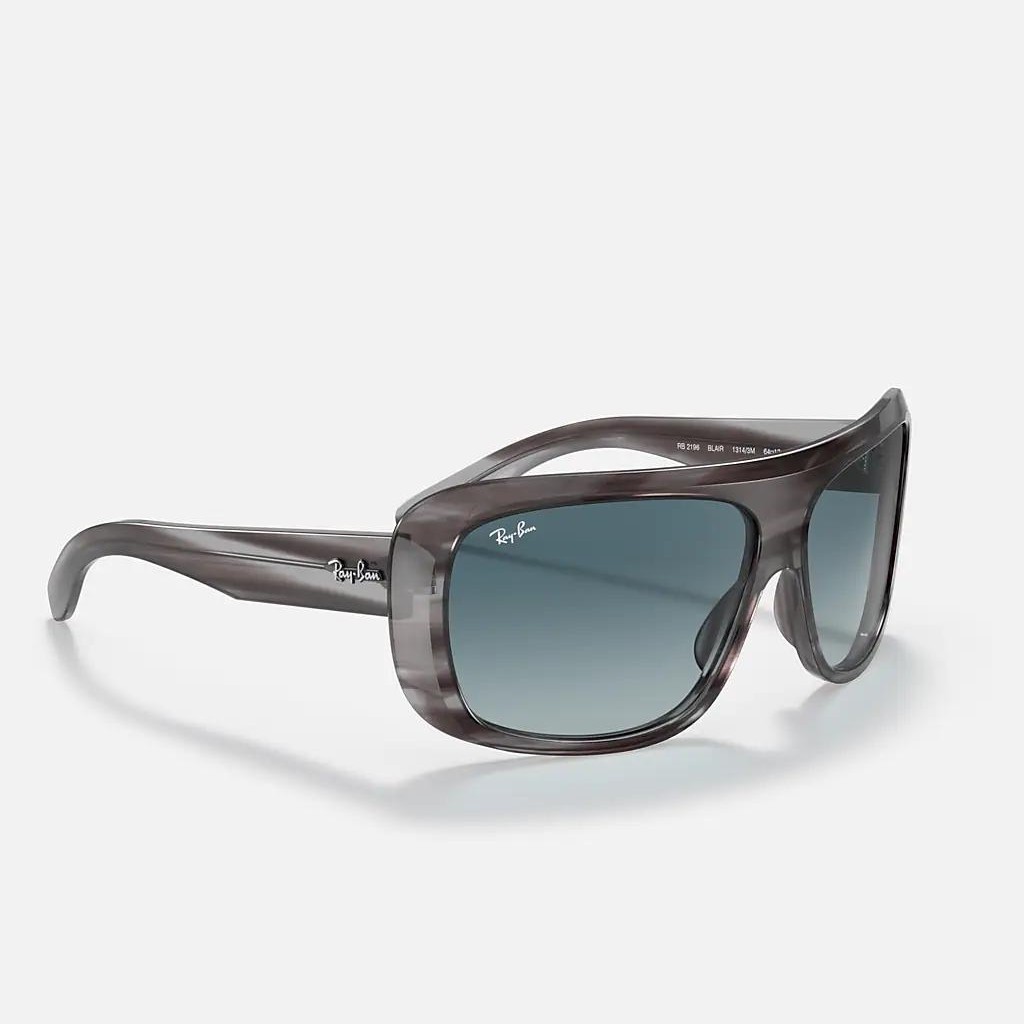 Kính Ray-Ban Blair Xám Xanh Dương