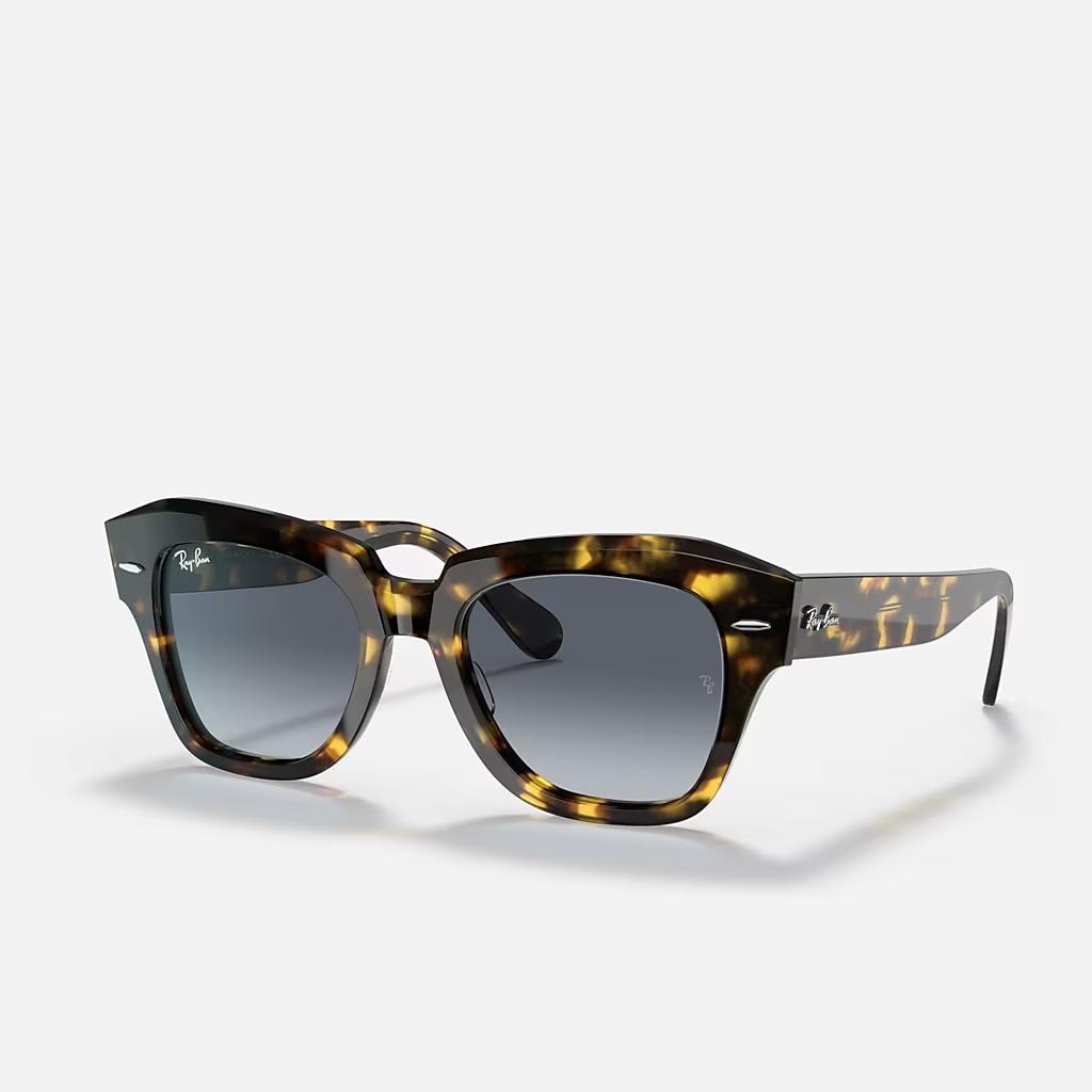 Kính Ray-Ban State Street Fleck Nâu Xanh Dương