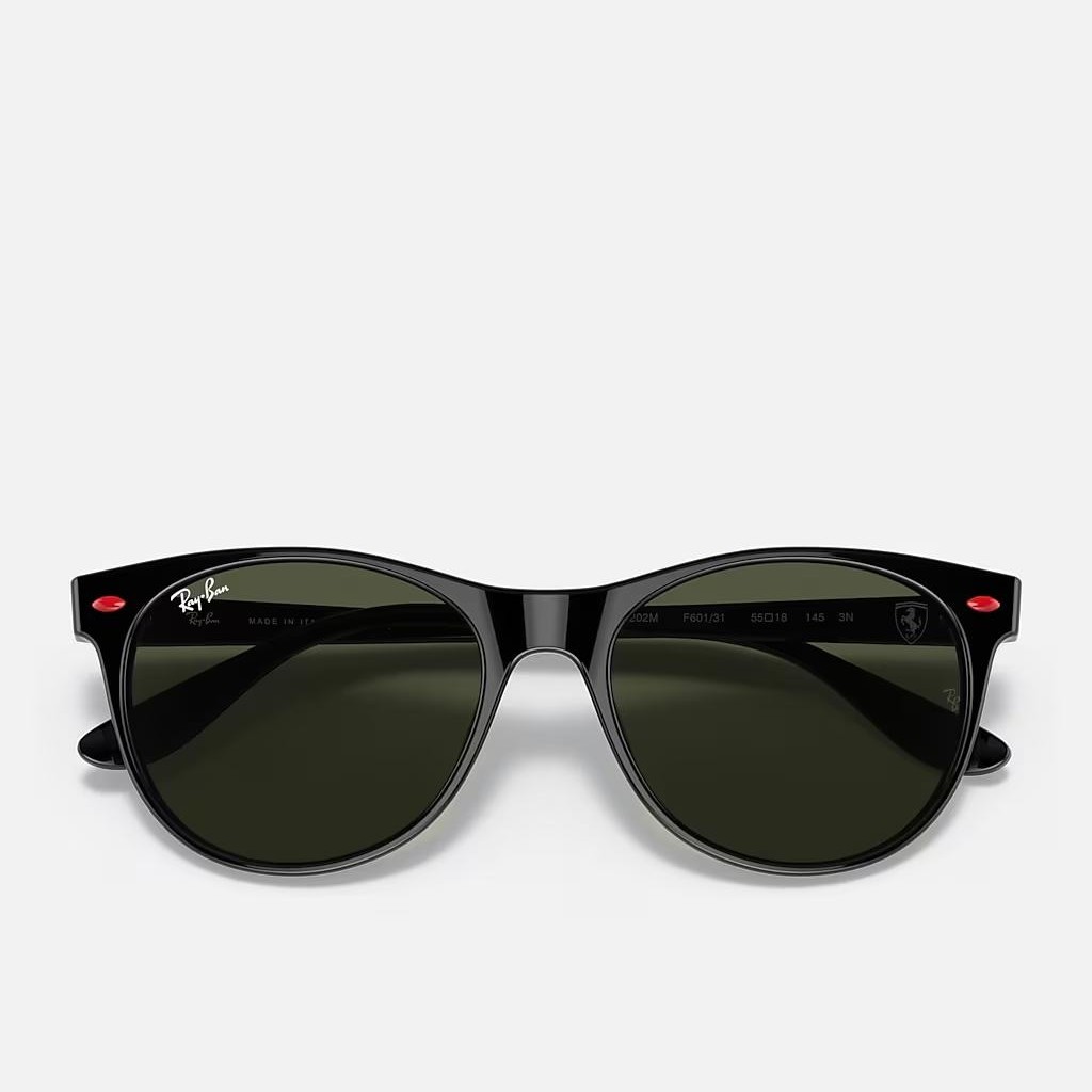 Kính Ray-Ban Rb2202M Scuderia Ferrari Collection Đen Xanh Lá