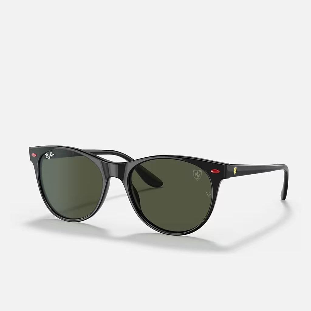 Kính Ray-Ban Rb2202M Scuderia Ferrari Collection Đen Xanh Lá