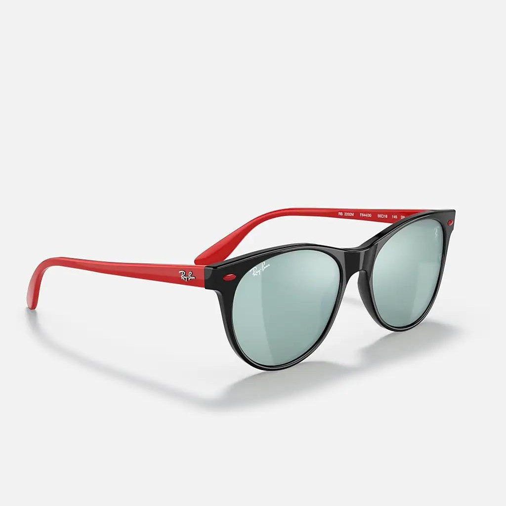 Kính Ray-Ban Rb2202M Scuderia Ferrari Collection Đen Bạc