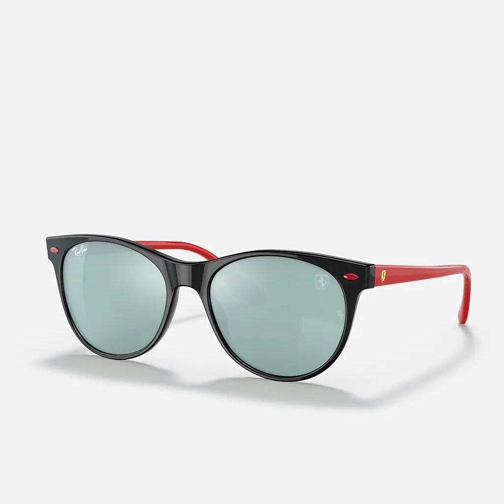 Kính Ray-Ban Rb2202M Scuderia Ferrari Collection Đen Bạc