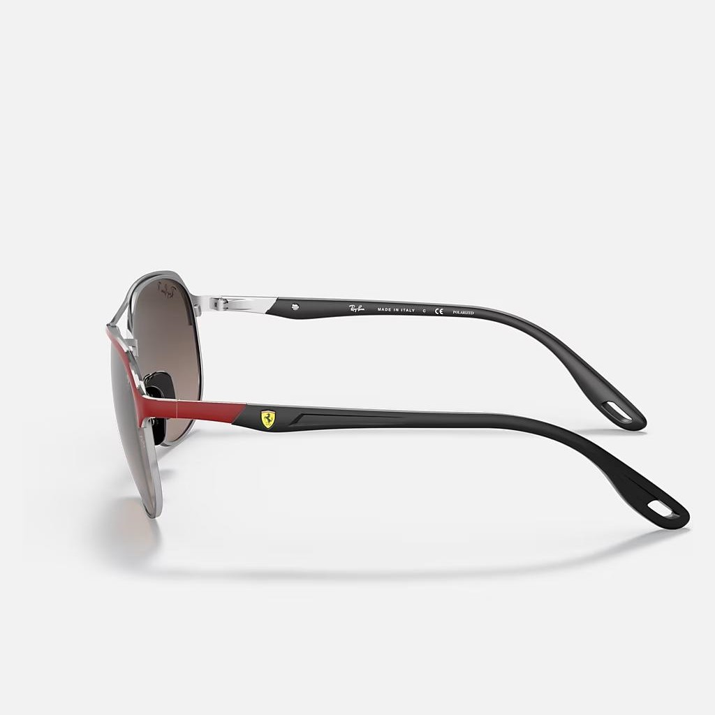 Kính Ray-Ban Rb3685M Scuderia Ferrari Collection Đỏ Nhám Bạc