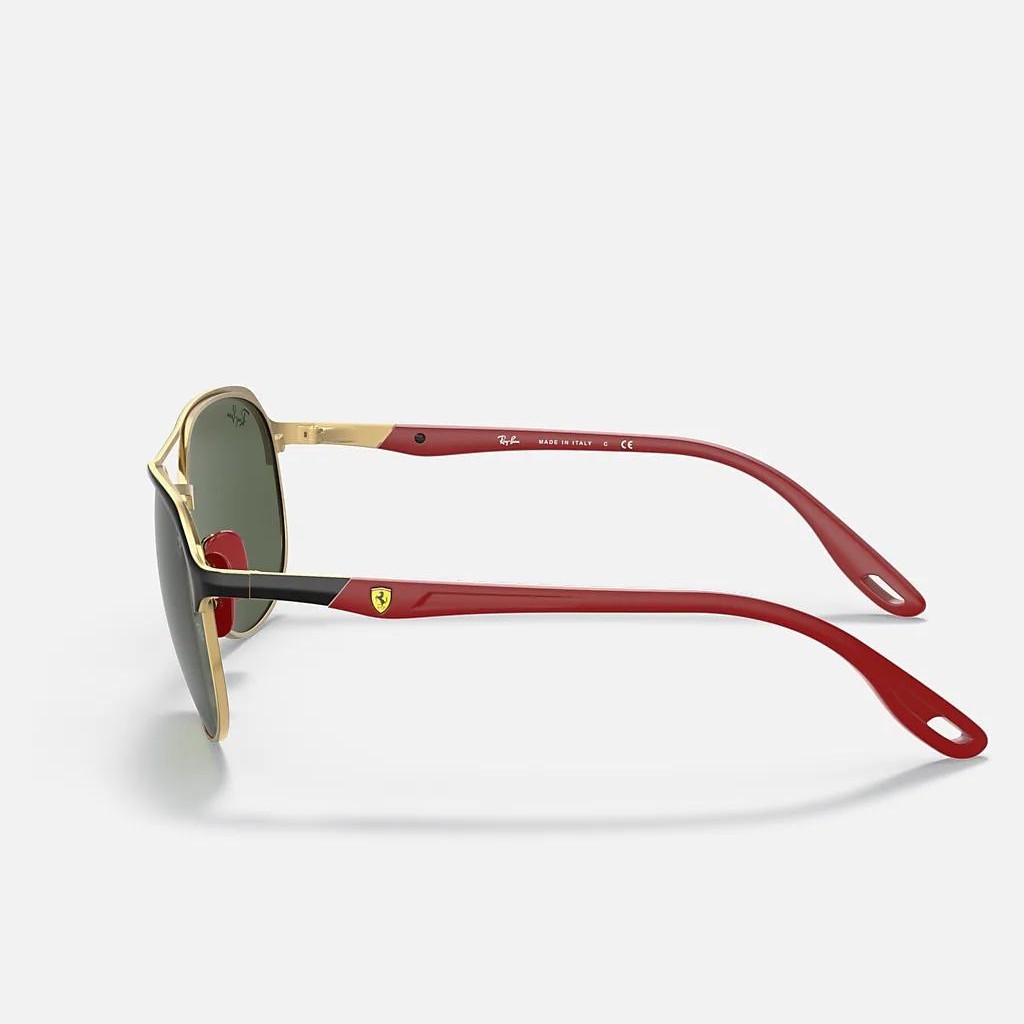 Kính Ray-Ban Rb3685M Scuderia Ferrari Collection Đen Xanh Lá