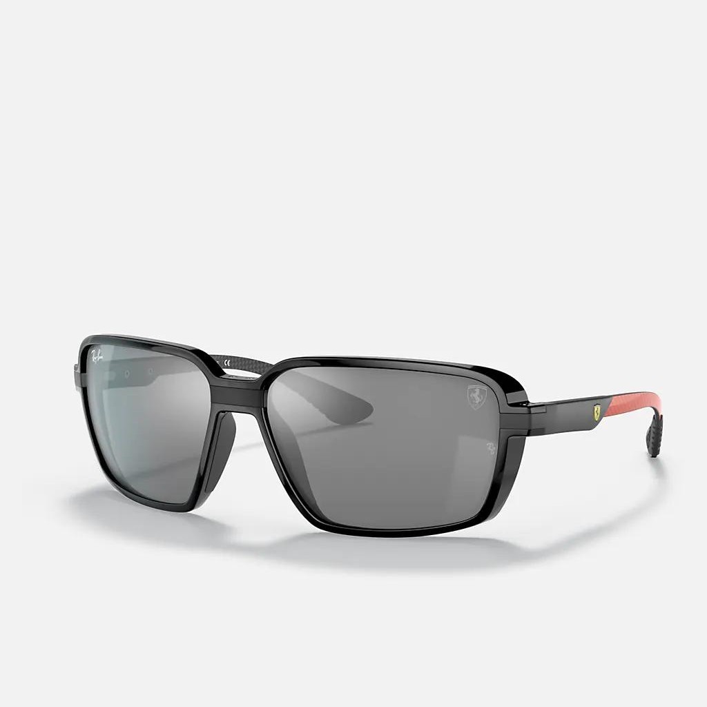 Kính Ray-Ban Rb8360M Scuderia Ferrari Collection Đen Xám