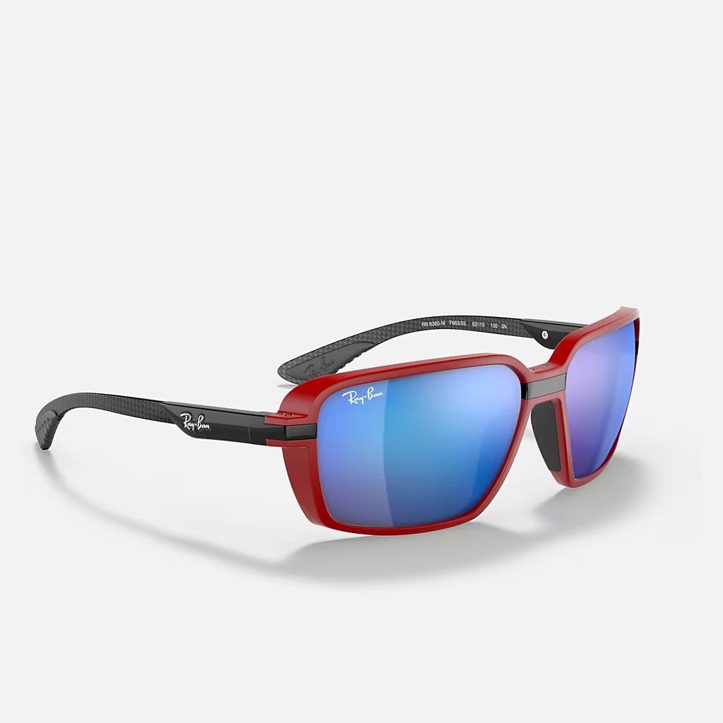 Kính Ray-Ban Rb8360M Scuderia Ferrari Collection Đỏ Xanh Dương