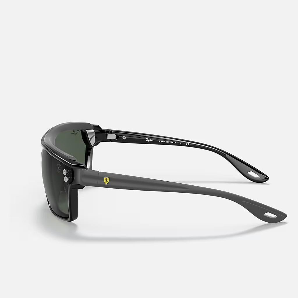 Kính Ray-Ban Rb4370M Scuderia Ferrari Collection Đen Xanh Lá