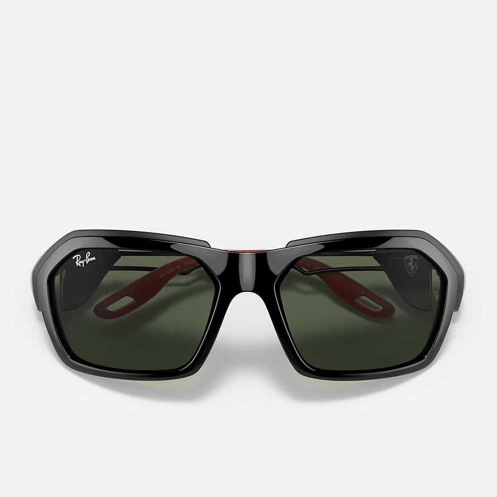 Kính Ray-Ban Rb4367M Scuderia Ferrari Collection Đen Xanh Lá