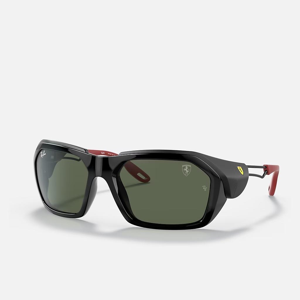 Kính Ray-Ban Rb4367M Scuderia Ferrari Collection Đen Xanh Lá