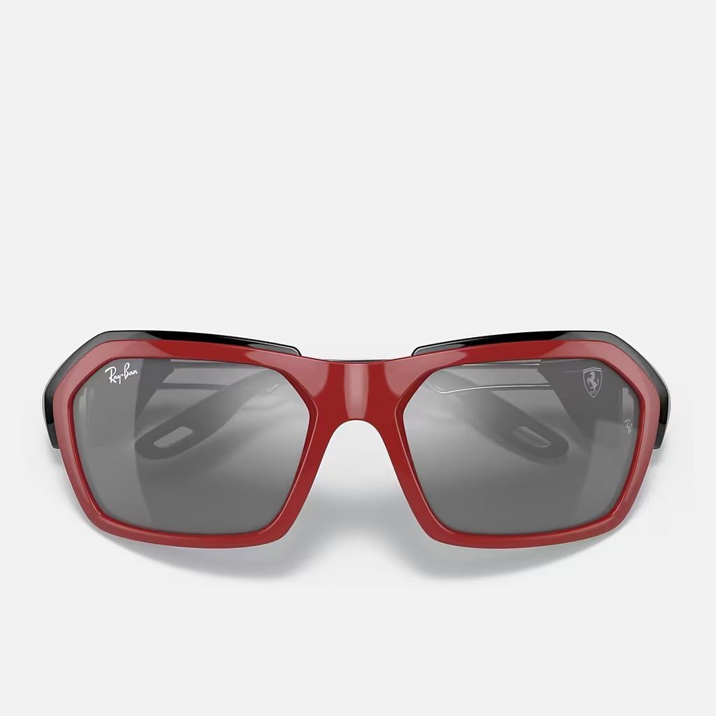 Kính Ray-Ban Rb4367M Scuderia Ferrari Collection Đỏ Xám