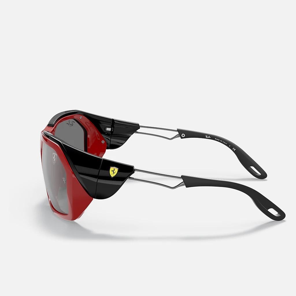 Kính Ray-Ban Rb4367M Scuderia Ferrari Collection Đỏ Xám