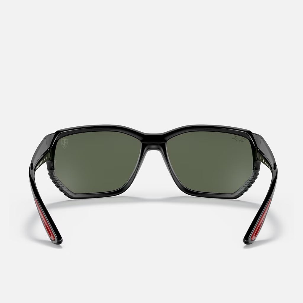 Kính Ray-Ban Rb4366M Scuderia Ferrari Collection Đen Xanh Lá