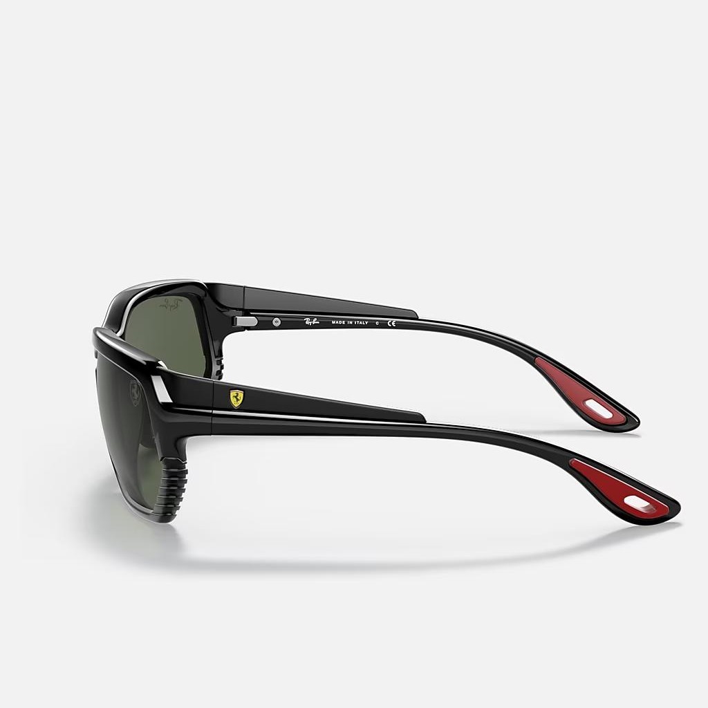 Kính Ray-Ban Rb4366M Scuderia Ferrari Collection Đen Xanh Lá