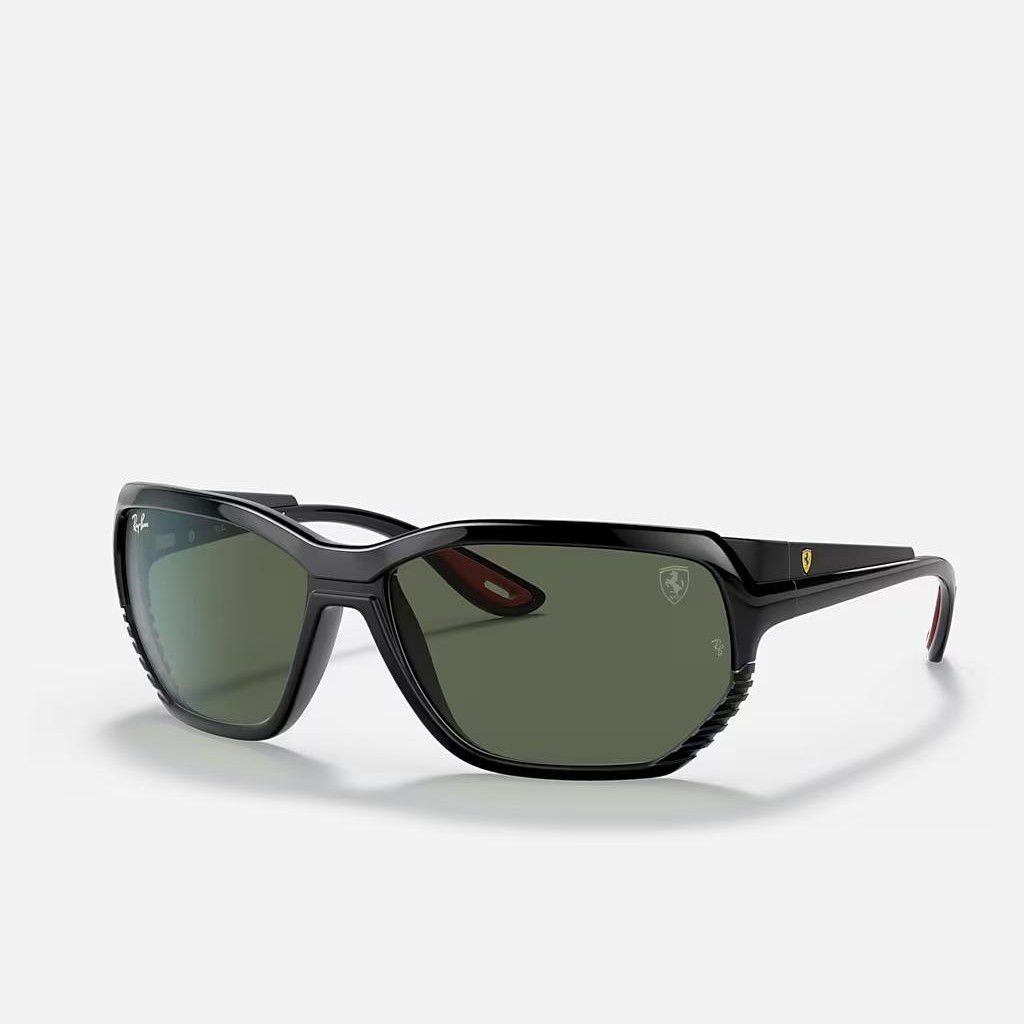 Kính Ray-Ban Rb4366M Scuderia Ferrari Collection Đen Xanh Lá