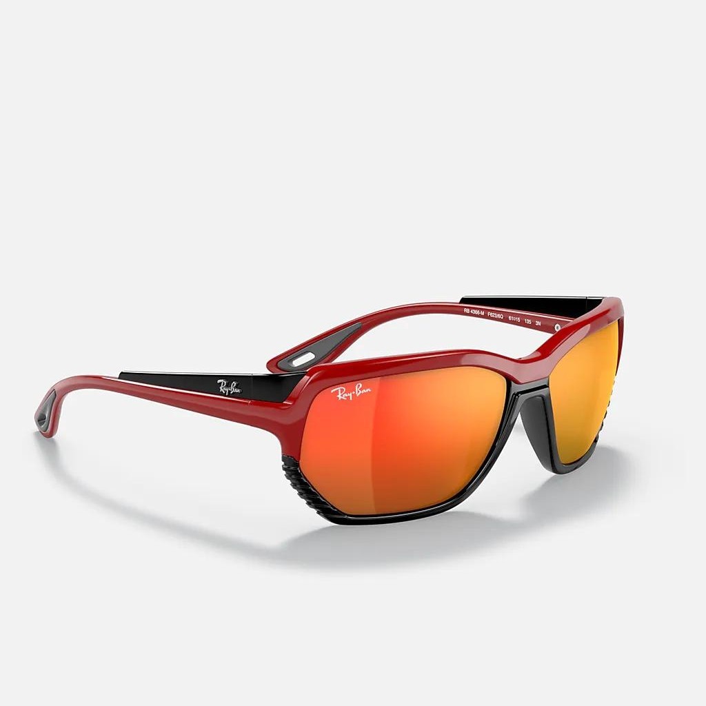 Kính Ray-Ban Rb4366M Scuderia Ferrari Collection Đỏ